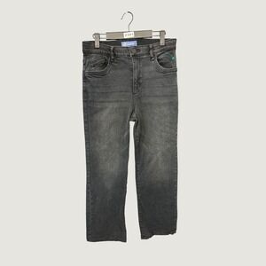 Democracy Ab solution Jeans Womens 6 Black Straight Leg Denim Pants 2391